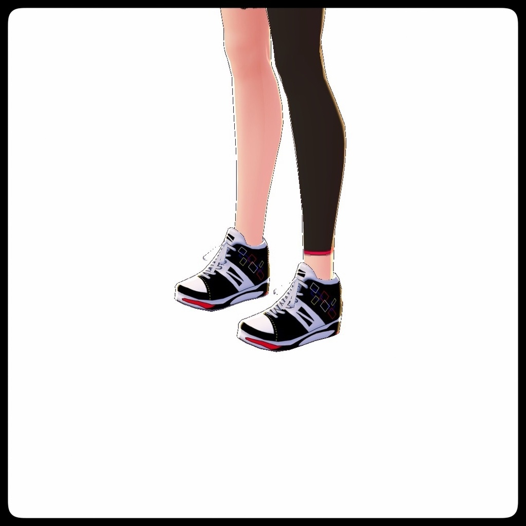 VRoid用テクスチャ【プリズムスニーカー】