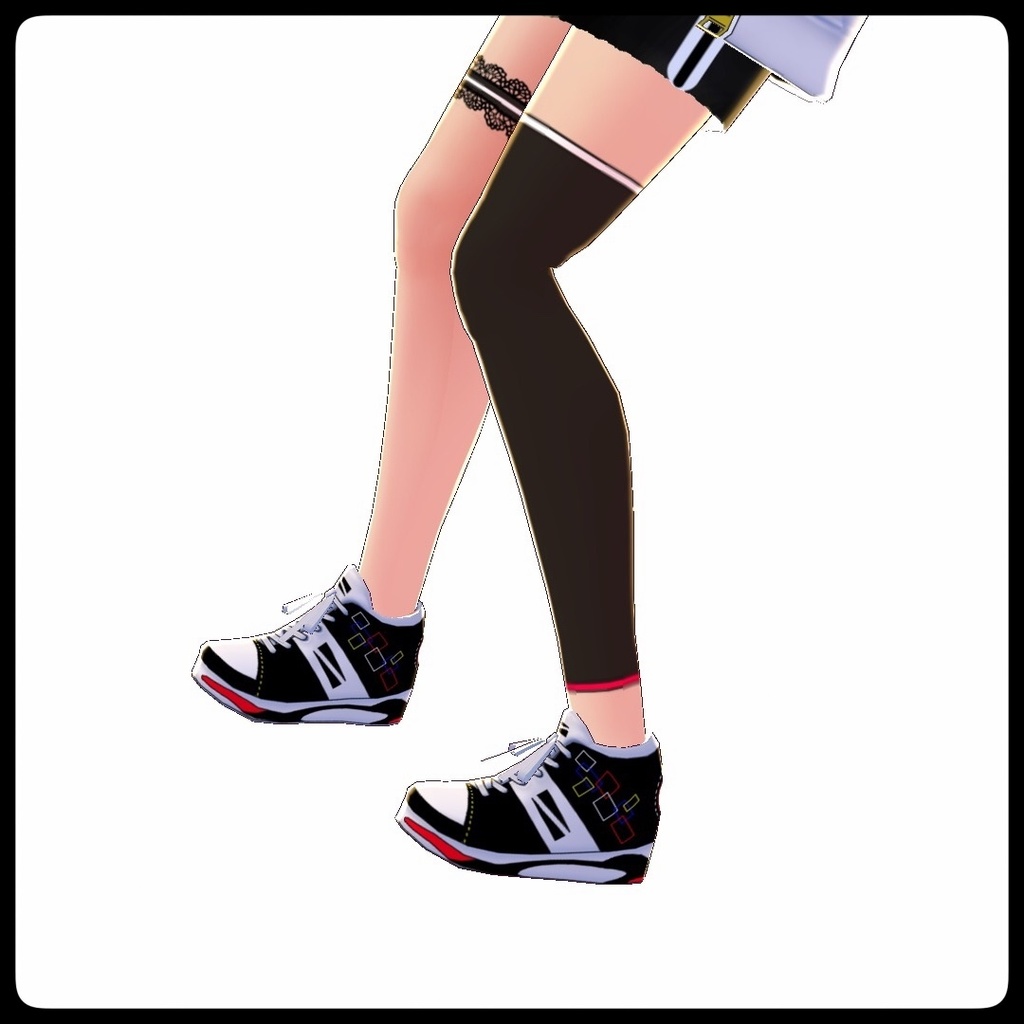 VRoid用テクスチャ【プリズムスニーカー】