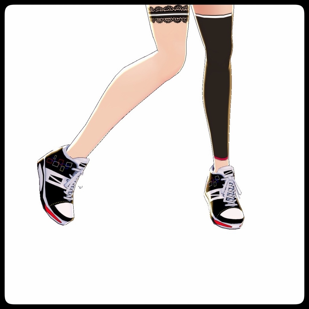 VRoid用テクスチャ【プリズムスニーカー】