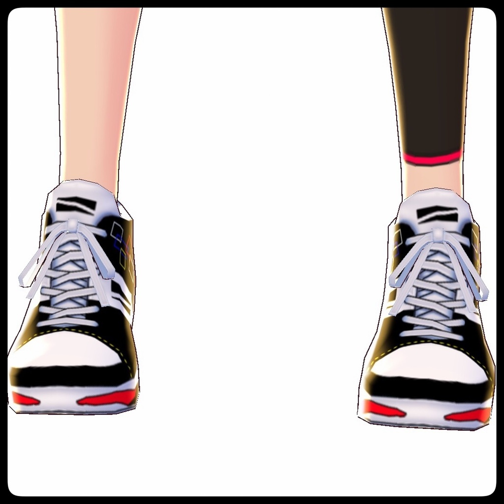 VRoid用テクスチャ【プリズムスニーカー】