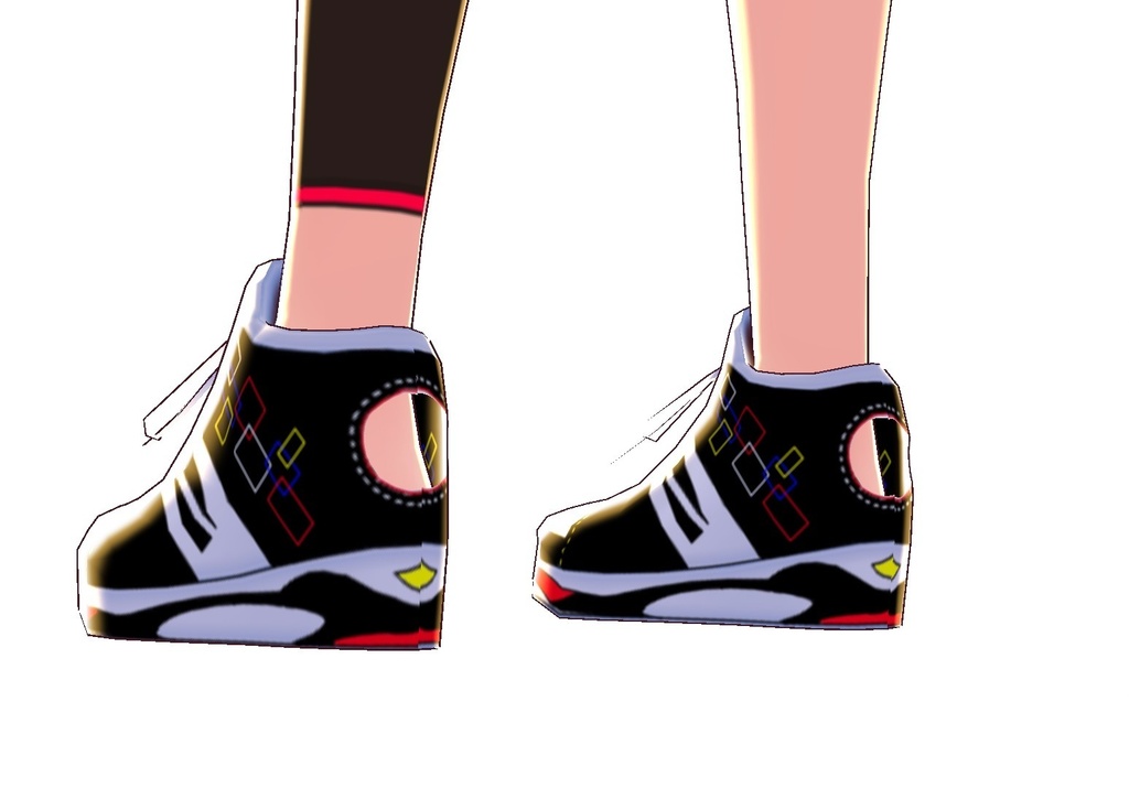 VRoid用テクスチャ【プリズムスニーカー】