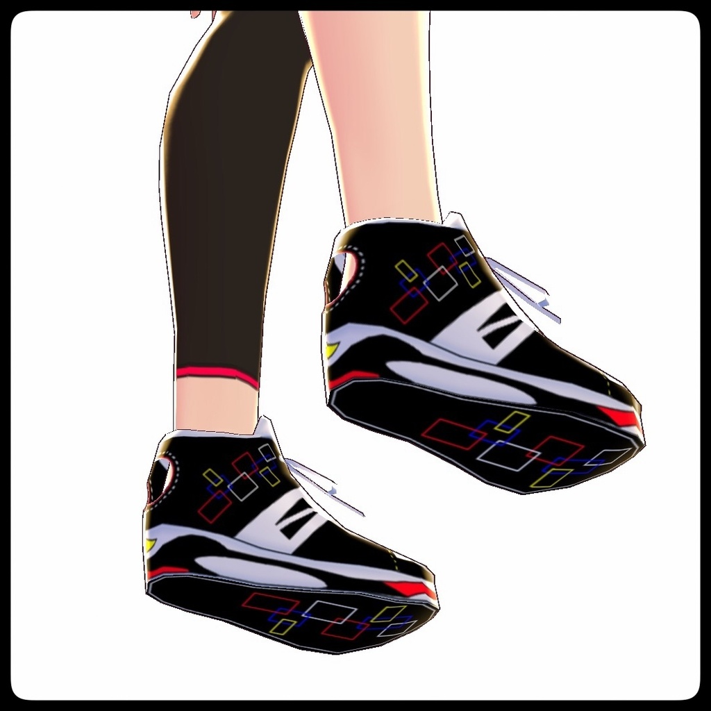 VRoid用テクスチャ【プリズムスニーカー】