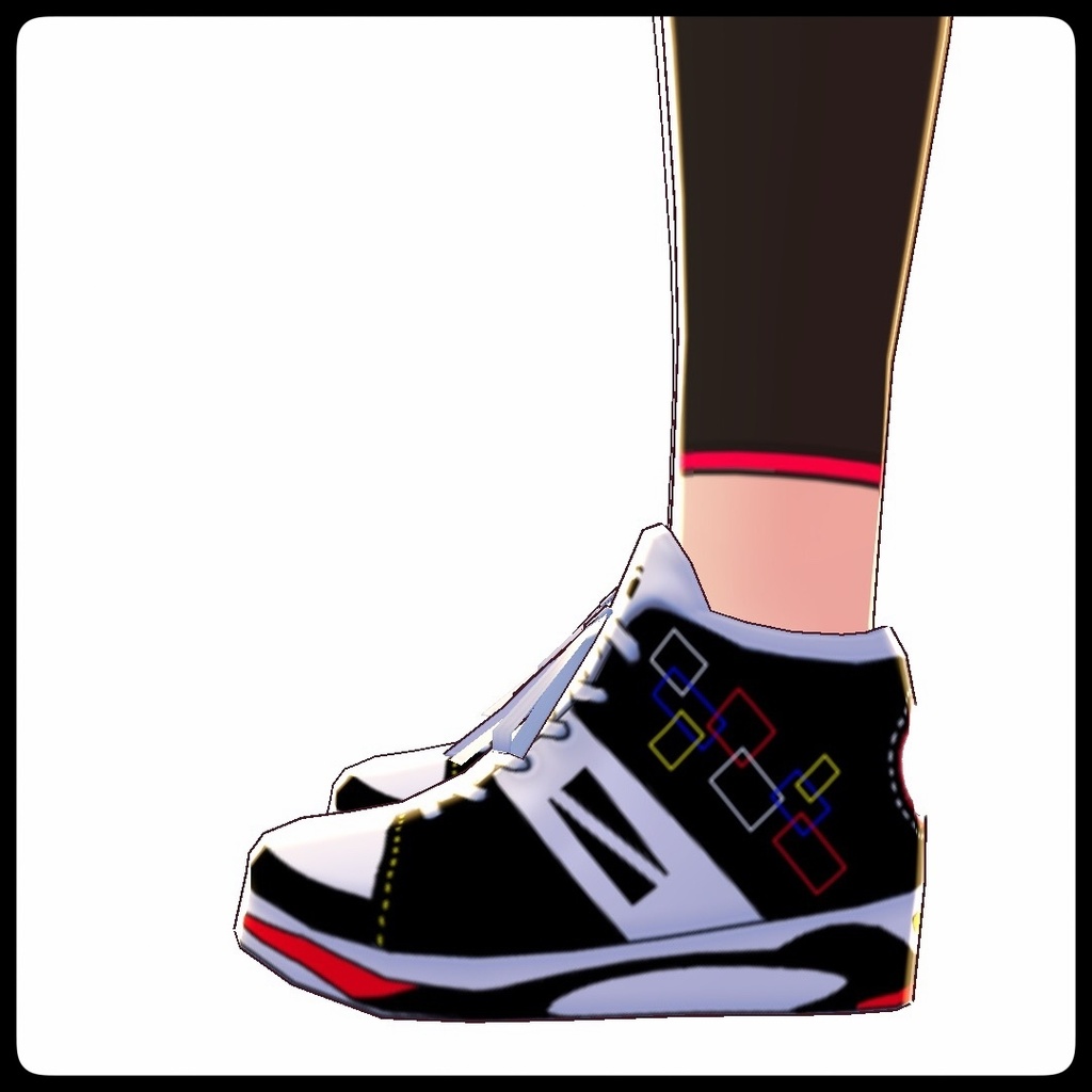 VRoid用テクスチャ【プリズムスニーカー】