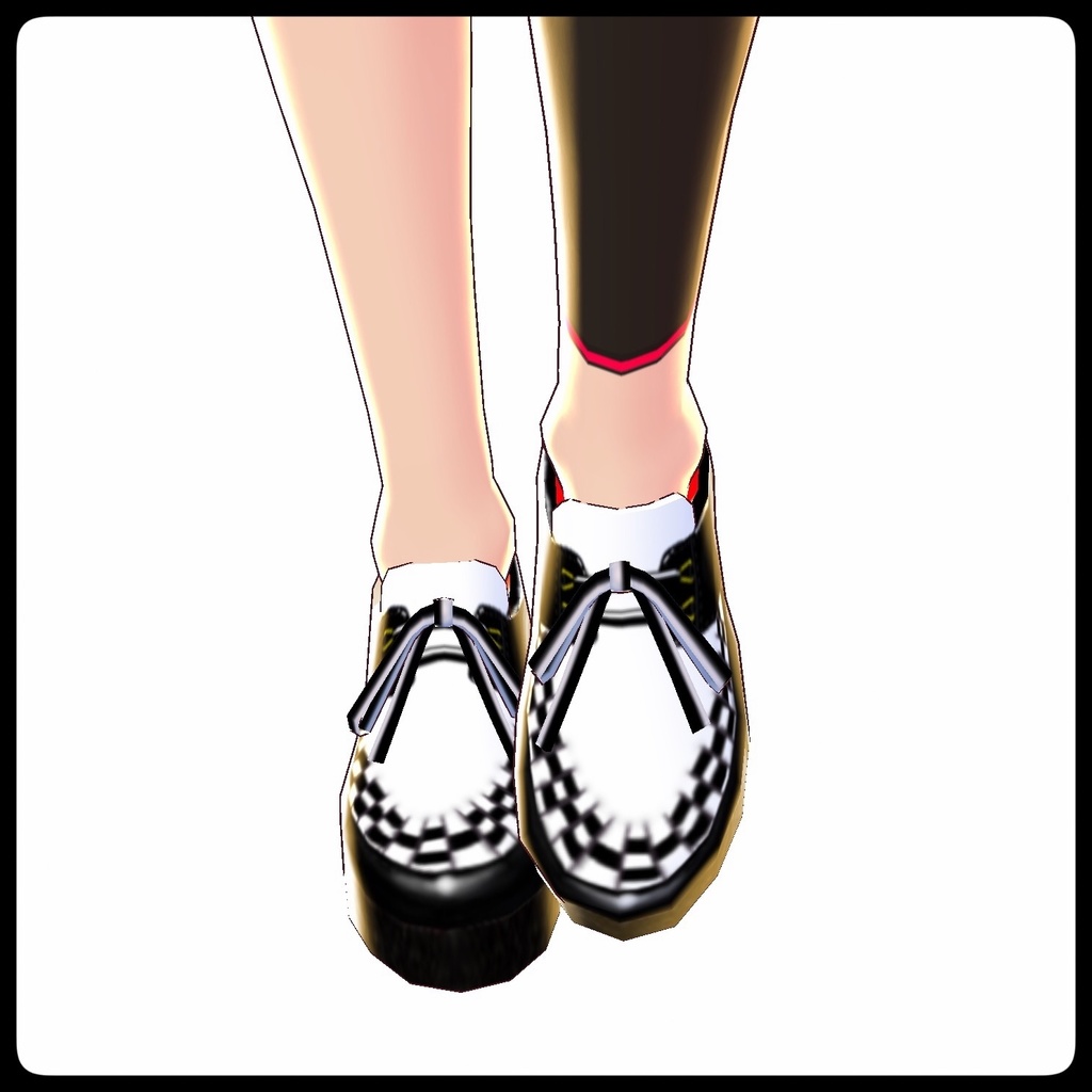 VRoid用テクスチャ【ラバーソール】男女兼用