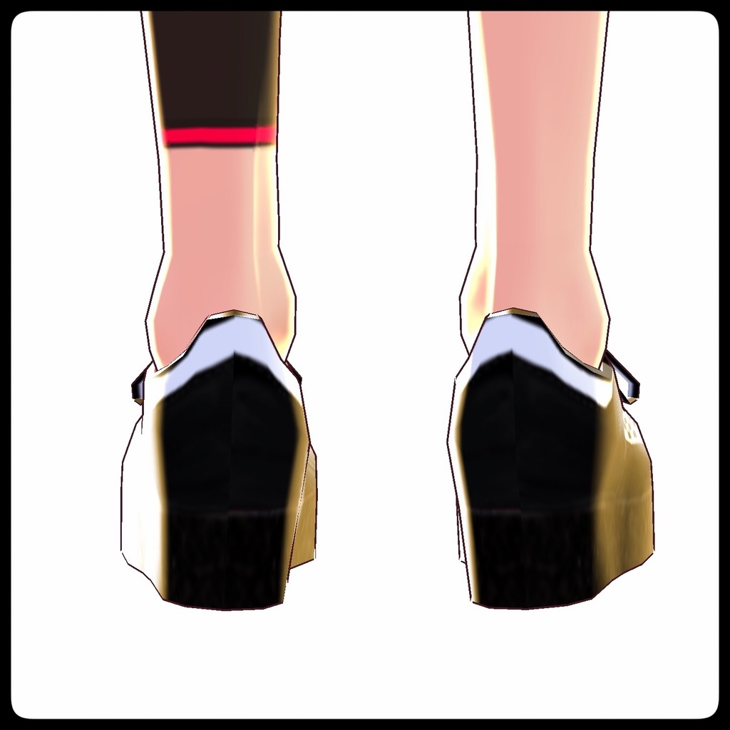 VRoid用テクスチャ【ラバーソール】男女兼用