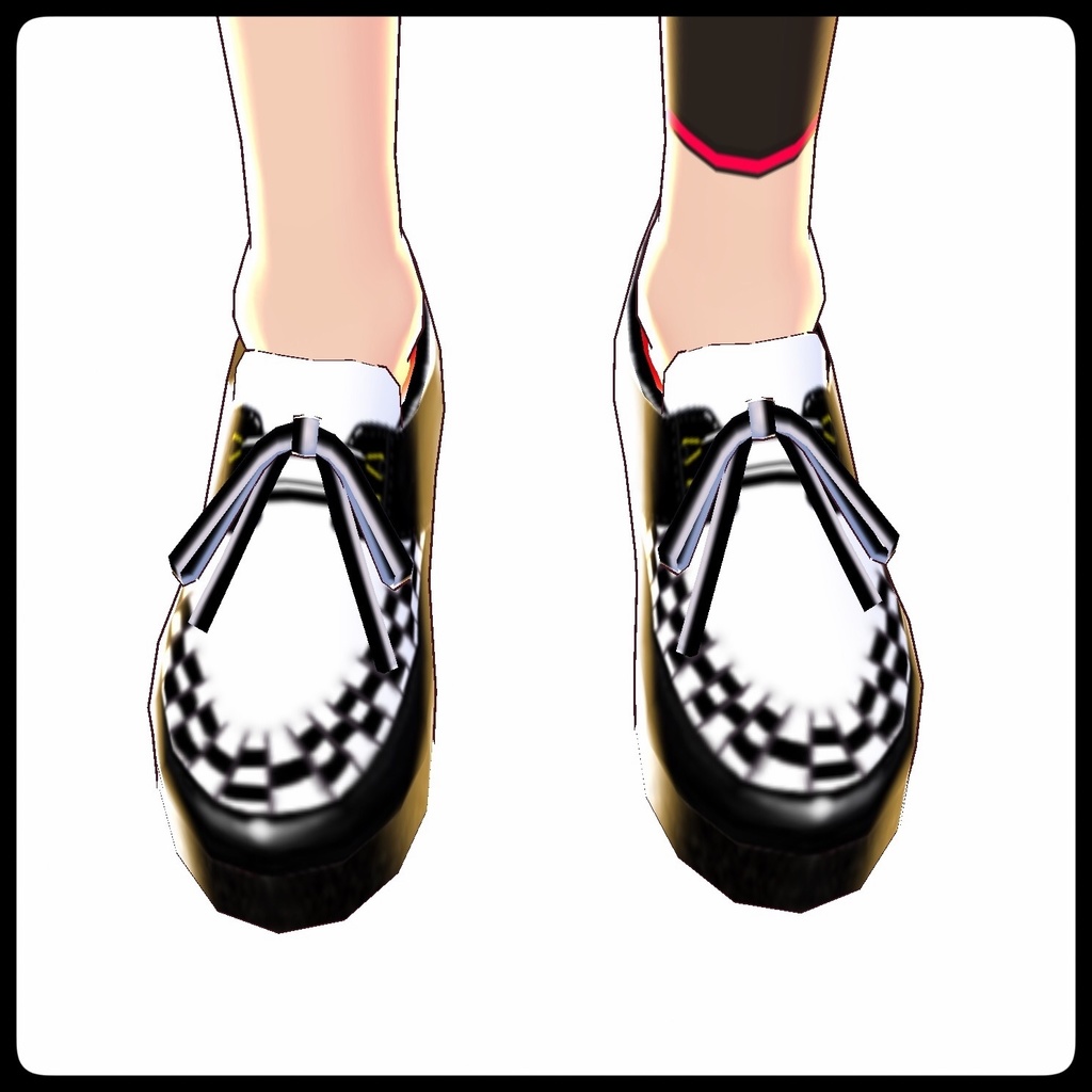 VRoid用テクスチャ【ラバーソール】男女兼用