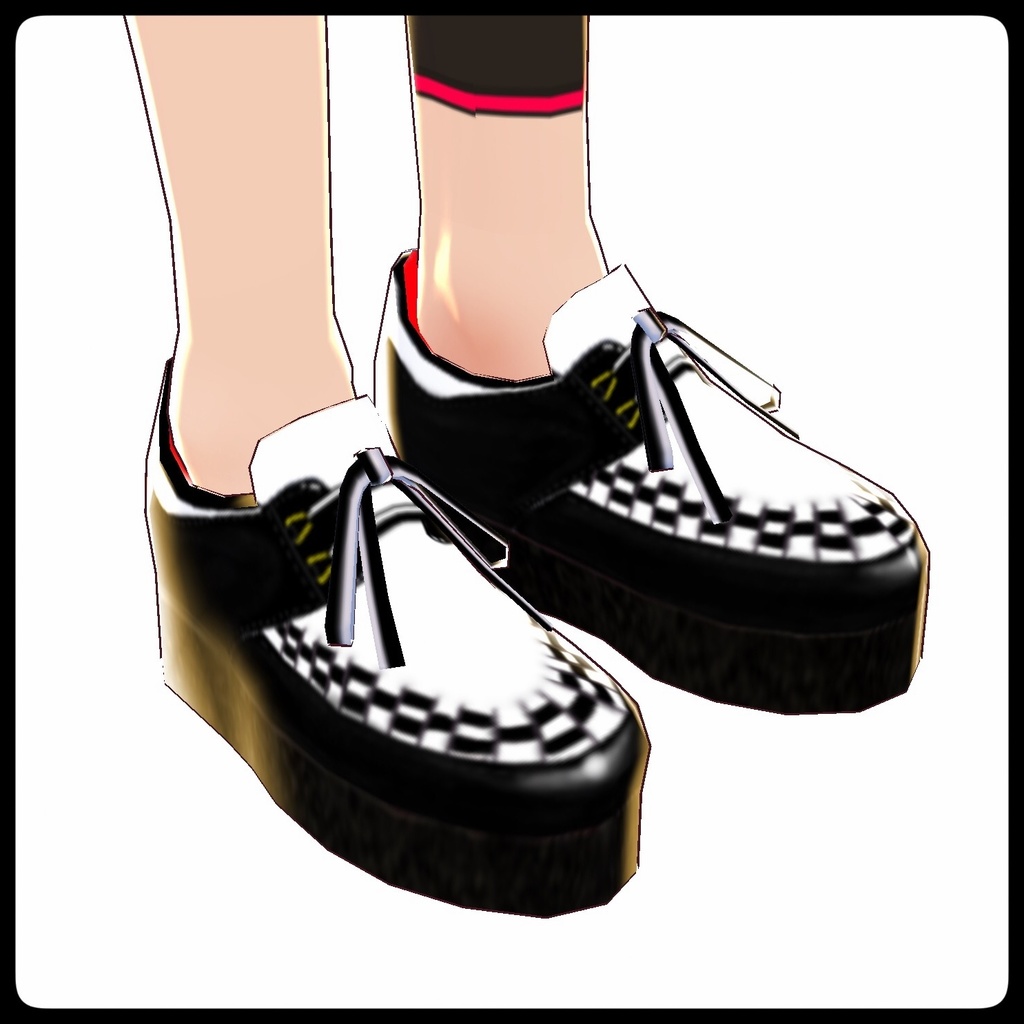 VRoid用テクスチャ【ラバーソール】男女兼用