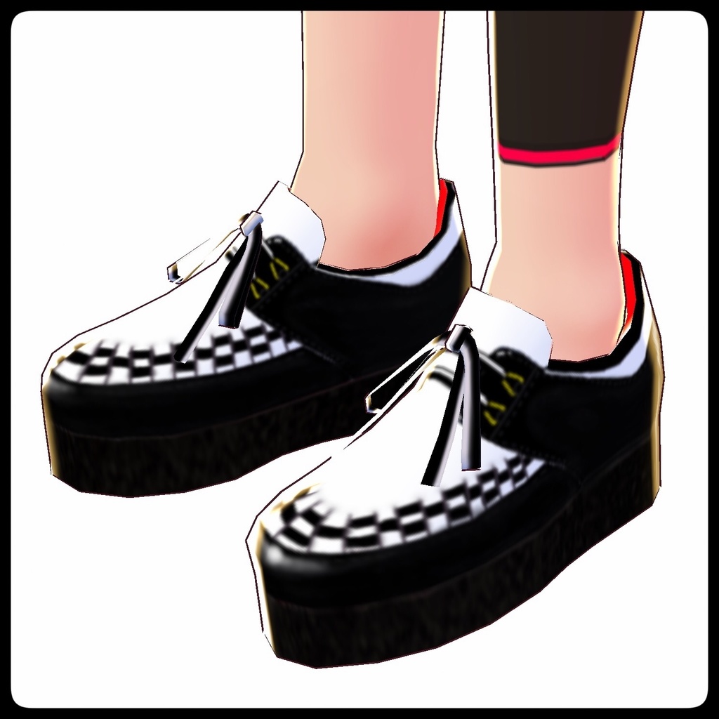 VRoid用テクスチャ【ラバーソール】男女兼用