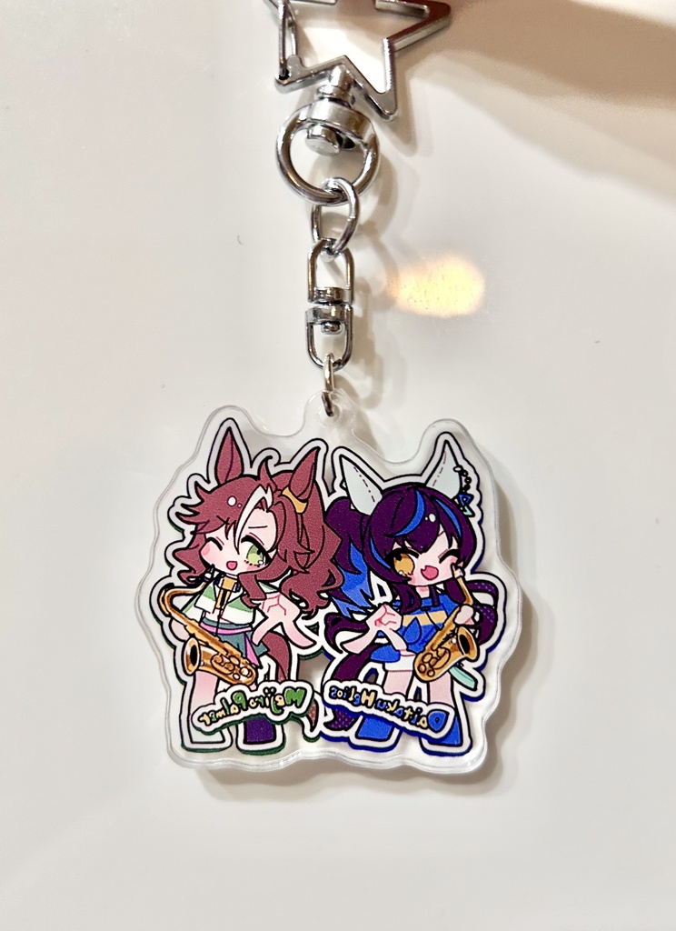 メジロパーマー/ダイタクヘリオス アクリルキーホルダー【c105】(予約販売)