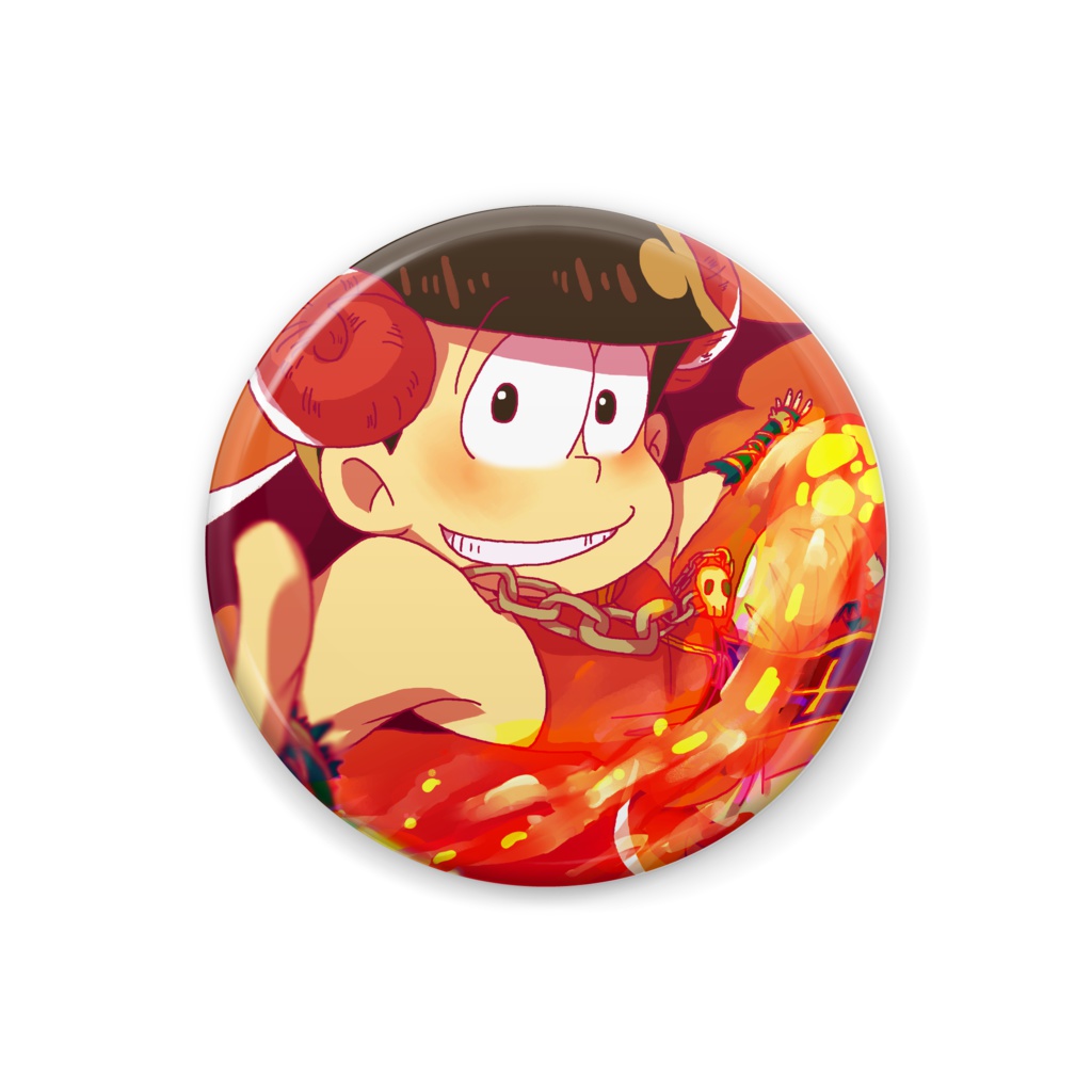 おそ松缶バッジ