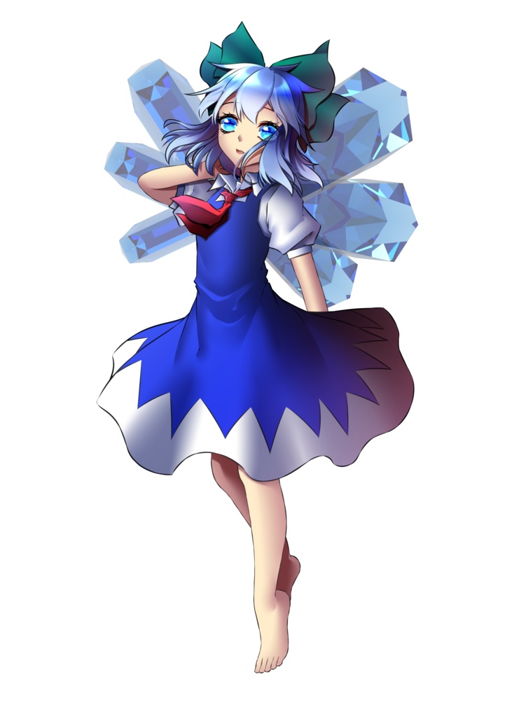 【東方Project】チルノ アクリルキーホルダー