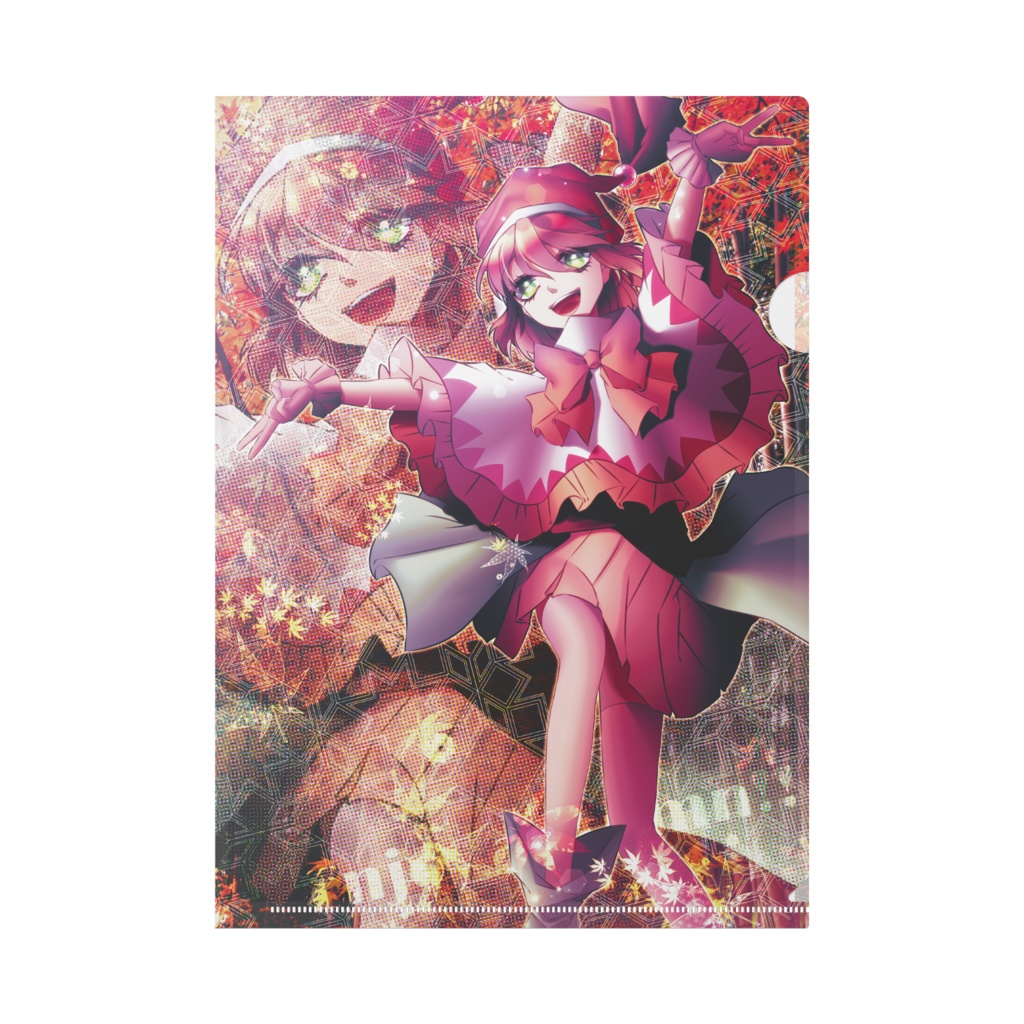 【四方界Project】「秋原風花」クリアファイル【オリジナル】