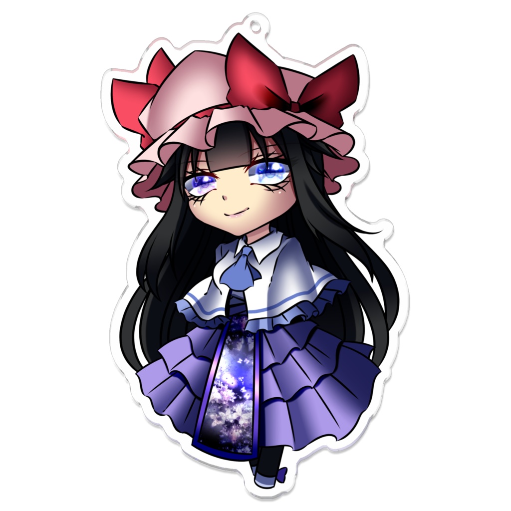 【四方界Project】皐月原柚 アクリルキーホルダー【オリジナル】