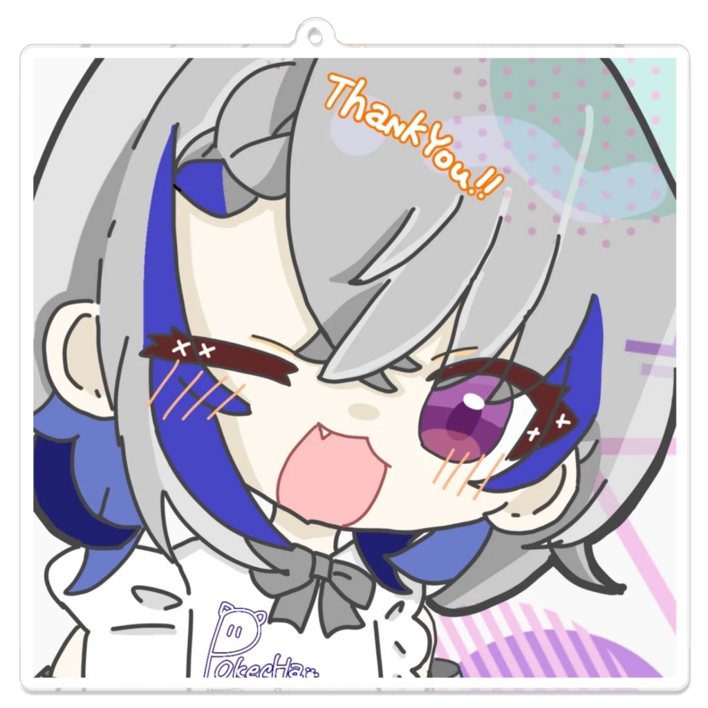 ぽけちゃ アクリルキーホルダー