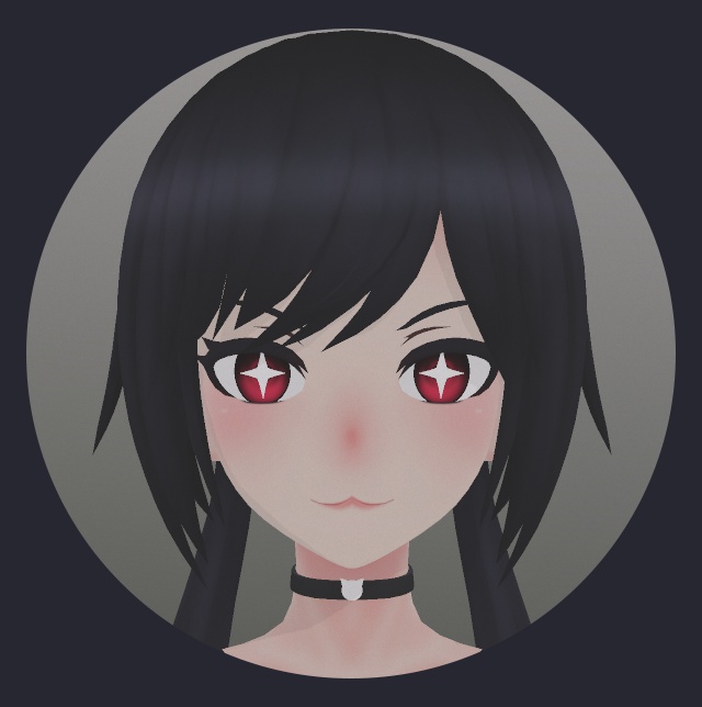VRchat 3Dアバターモデル "Rui(るい)"