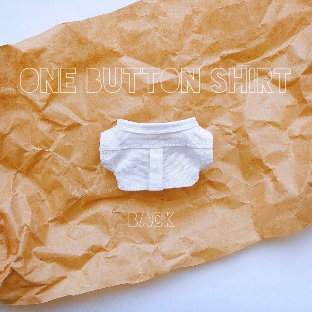 【8cm】ワンボタンシャツ【送料別】