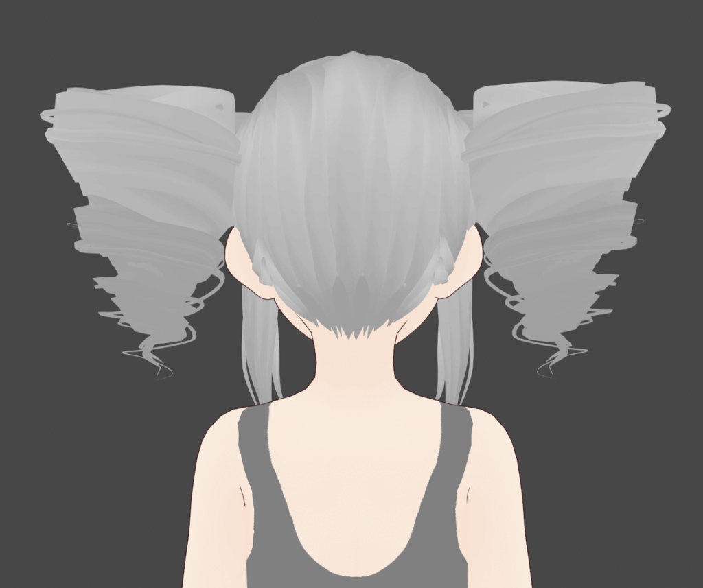 {vroid stable} drill hair preset