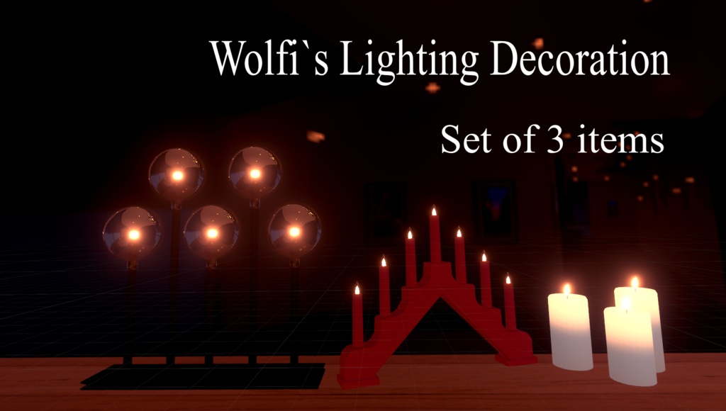 Wolfi`s Lighting Decoration set 照明デコレーションセット