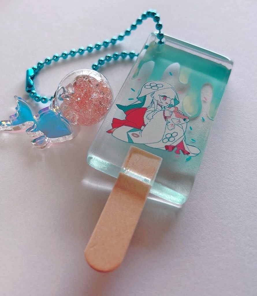 fancy popsicle アクリルキーホルダー