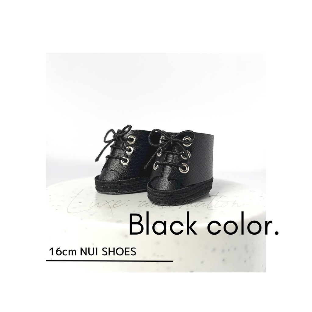 ［ 16cm Size ］ぬい靴 _bk