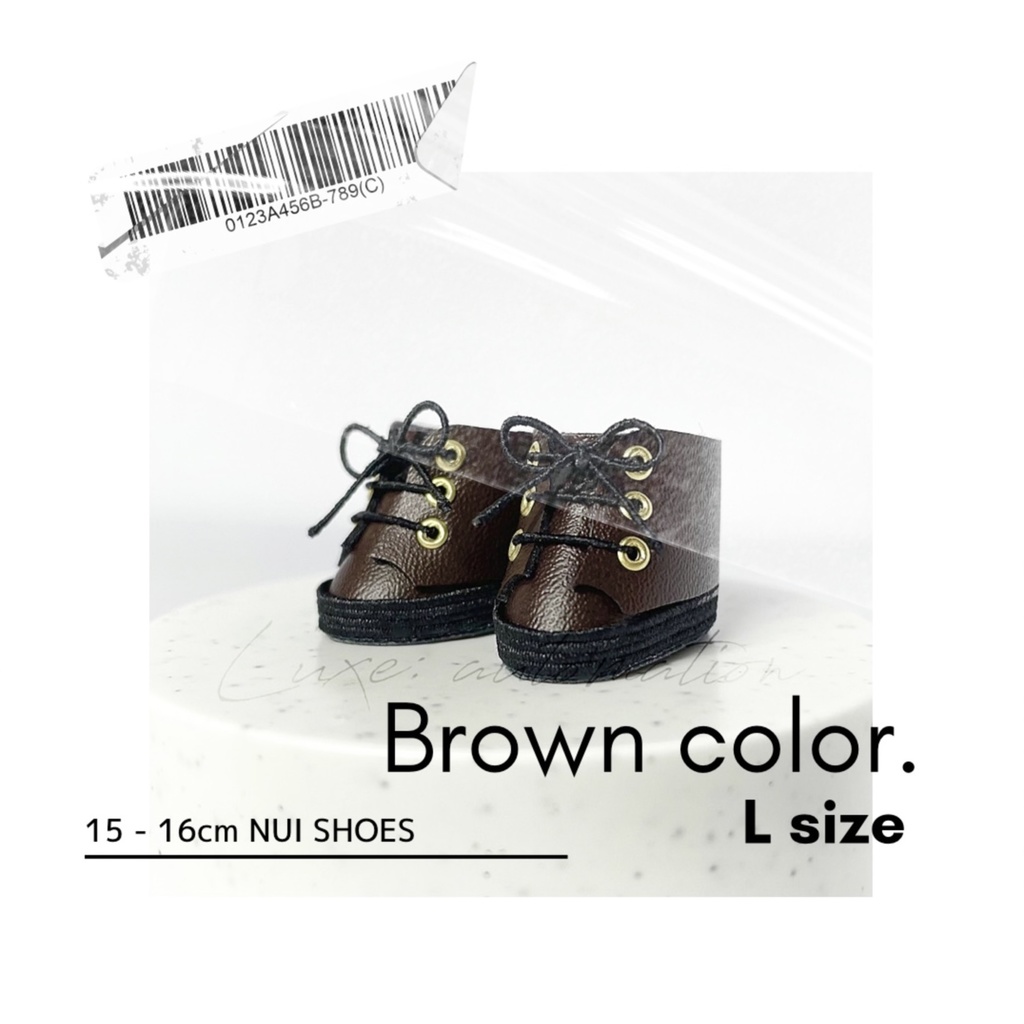 ［ L size ］15cm 16cm ぬい靴 _br