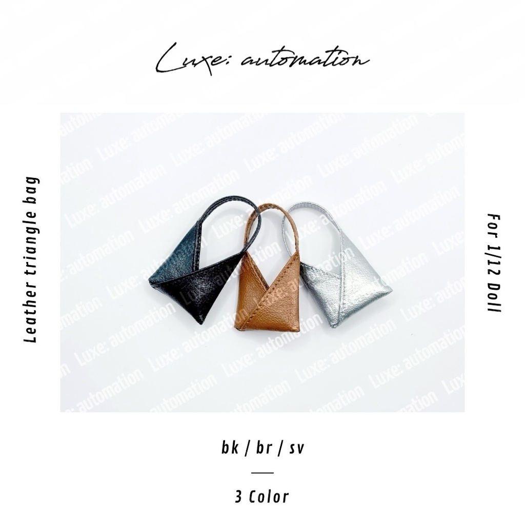 ［ ob11･1/12 Doll ］Triangle bag - オビツ11 ドール用 トライアングルバッグ