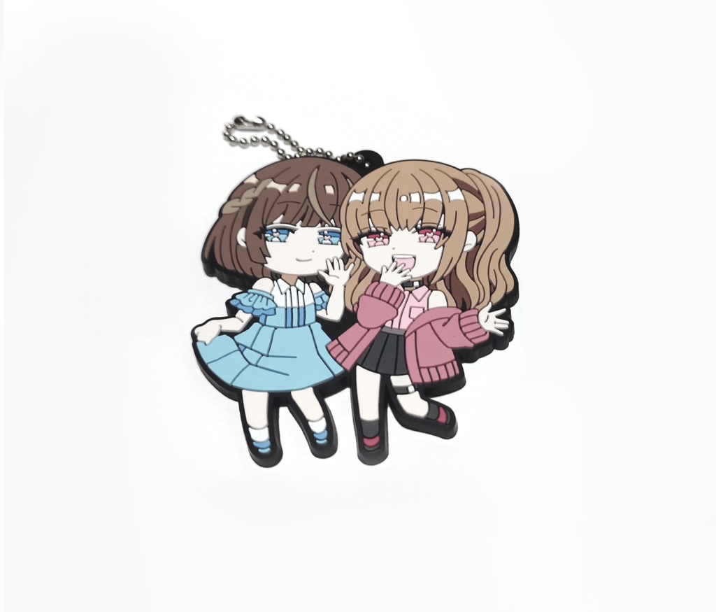 男の娘ツルギ&サク ラバーストラップ