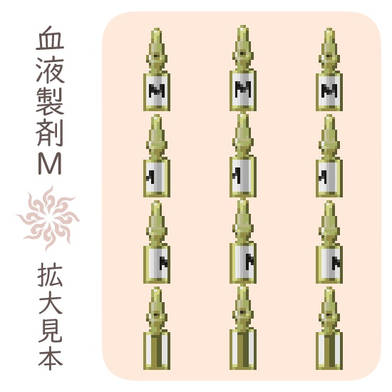 ピクスク用アバター(ゲ謎/血液製剤M)