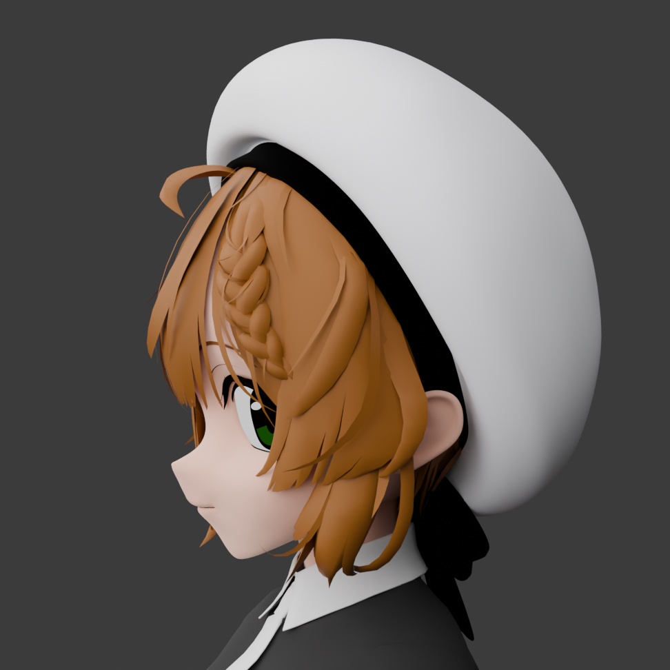 さくら3D帽子 (Sakura 3D hat)