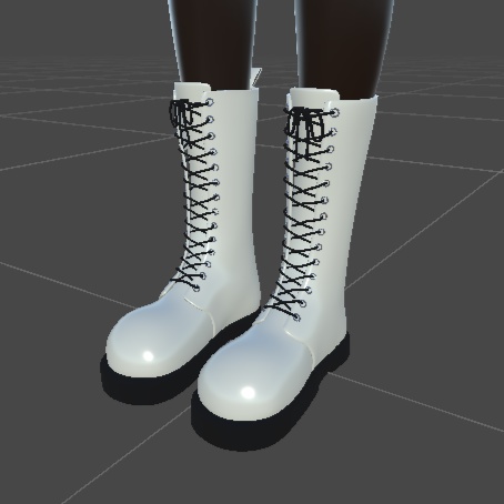 3D ロングブーツ (3D Long boots)