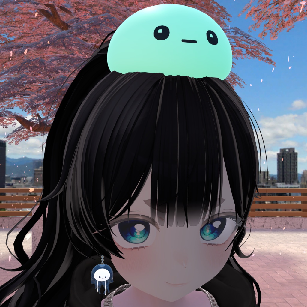 スライム3D帽子 (Slime 3D hat)