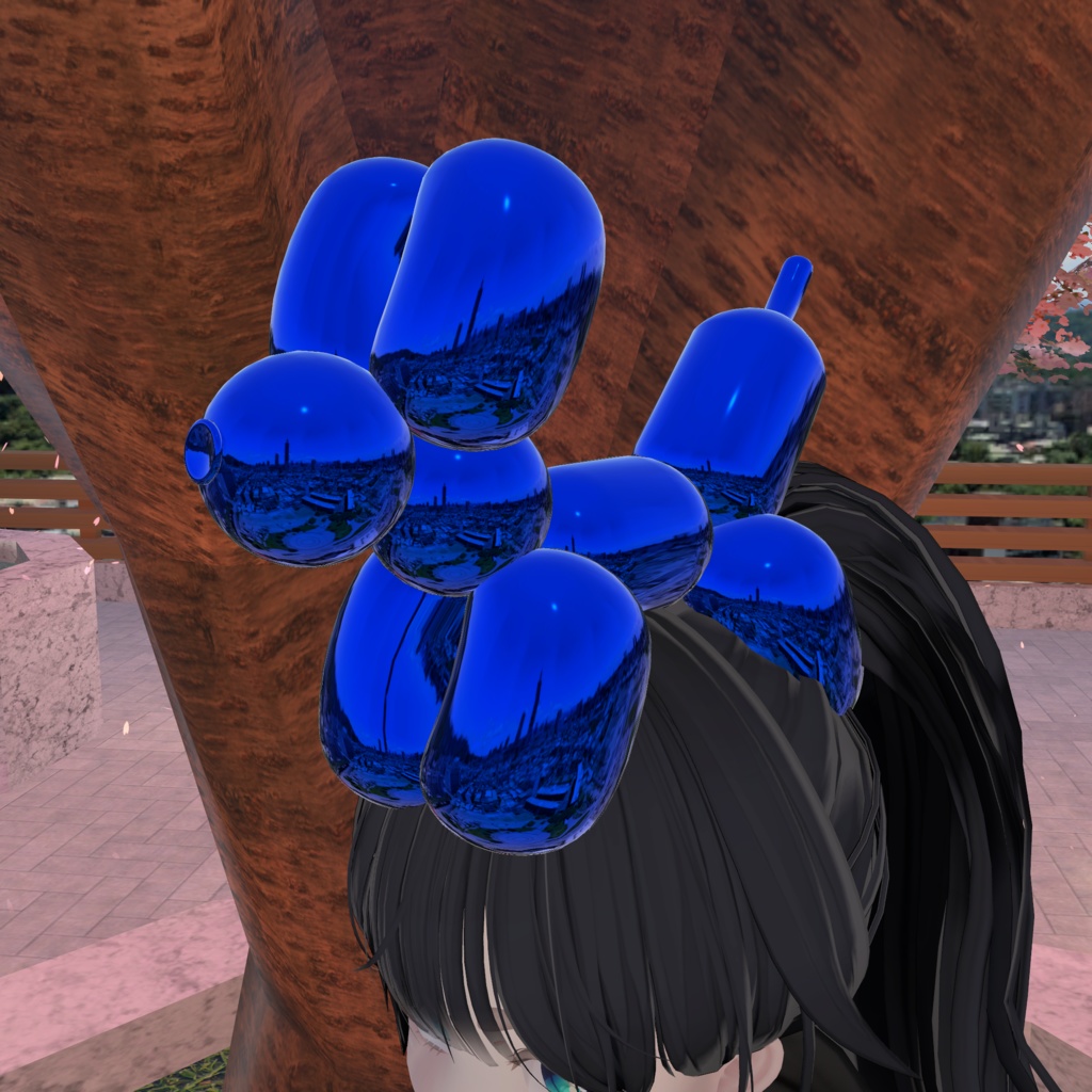 いぬころ風船3D帽子 (Balloon puppy 3D hat)