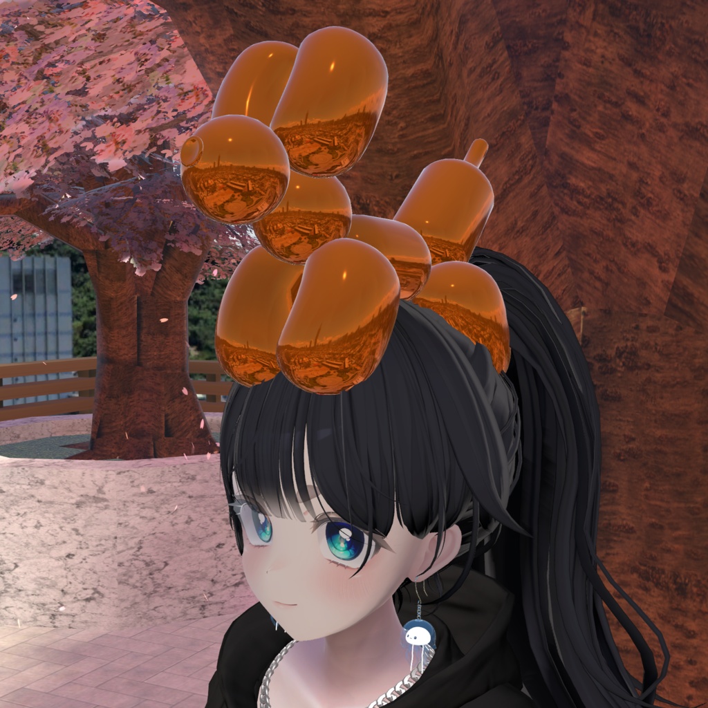 いぬころ風船3D帽子 (Balloon puppy 3D hat)