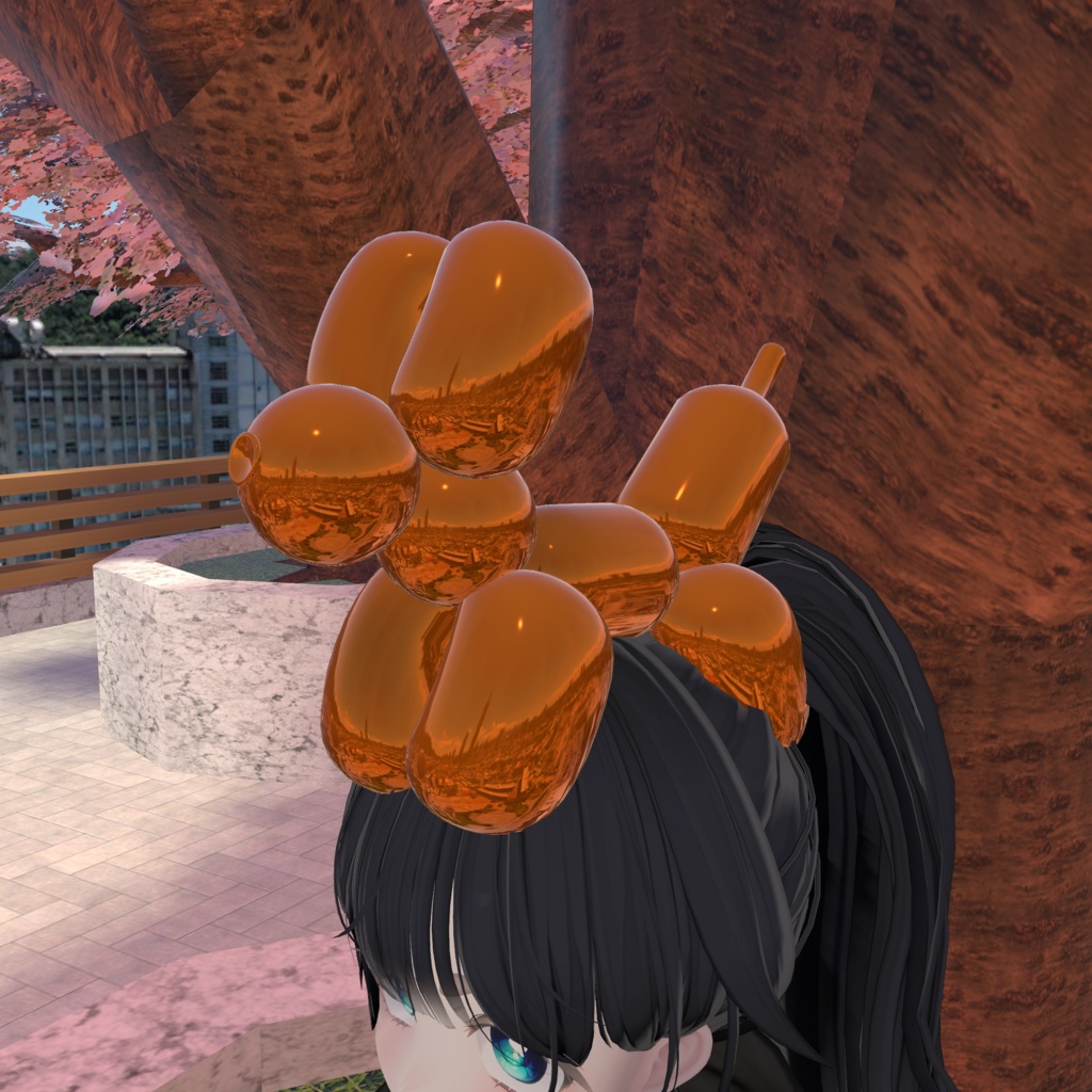 いぬころ風船3D帽子 (Balloon puppy 3D hat)