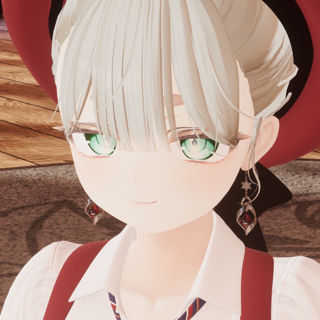 3D スノーイング イヤリング  (3D Snowing earring)