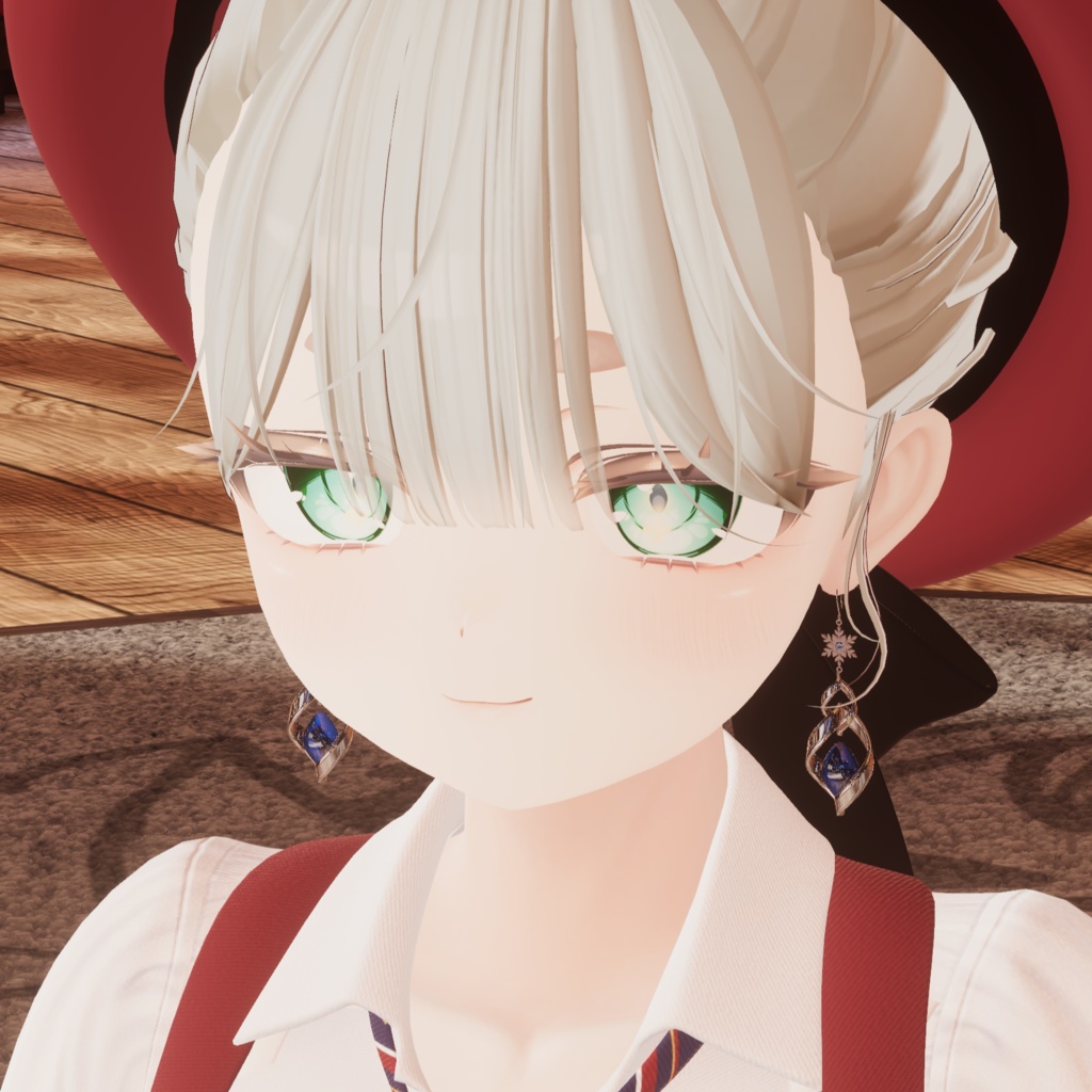 3D スノーイング イヤリング  (3D Snowing earring)