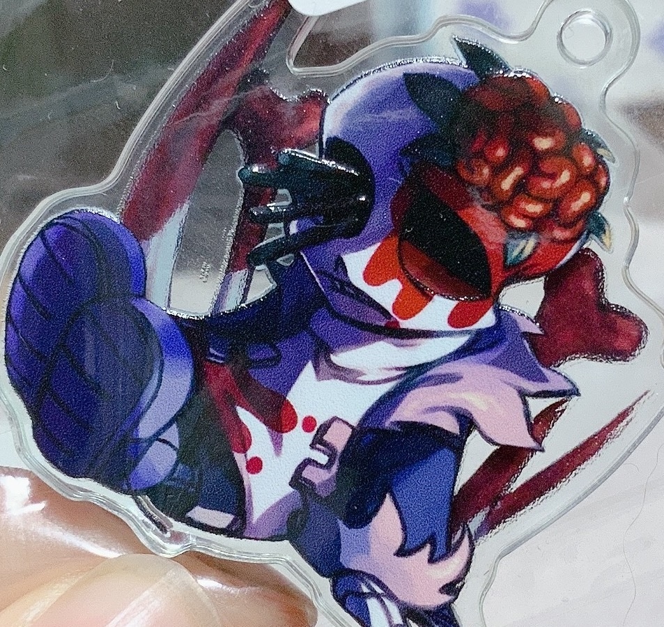 ホリョアアクリルキーホルダー