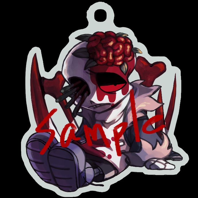 ホリョアアクリルキーホルダー