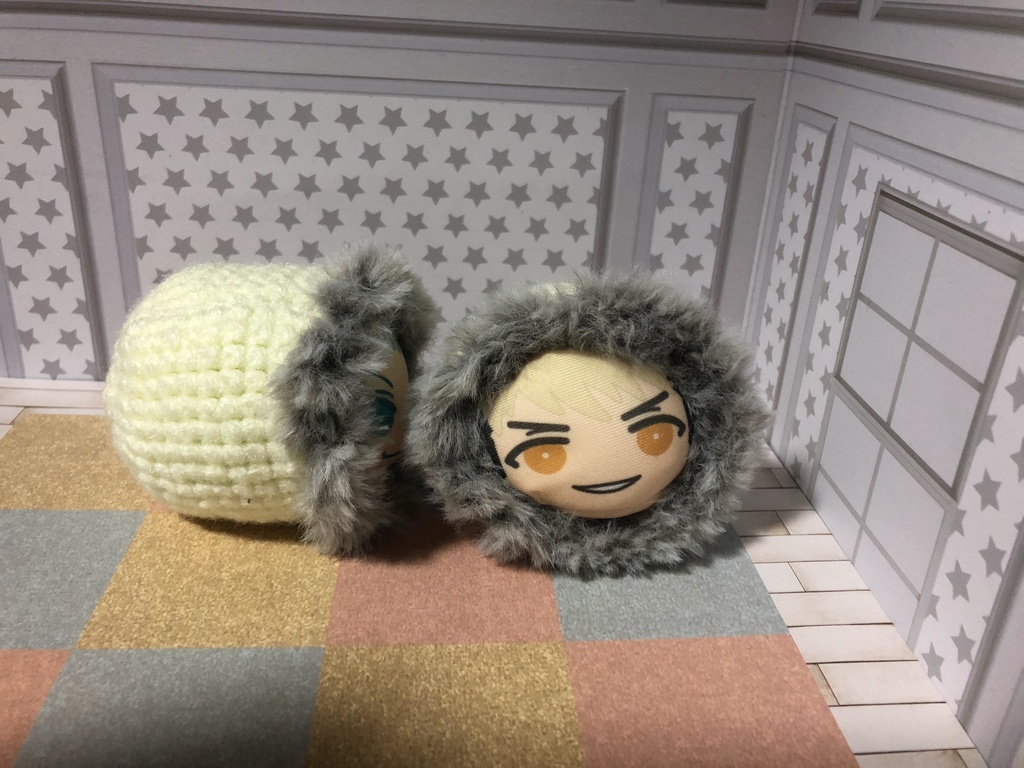 おまんじゅうきぐるみ　ファー