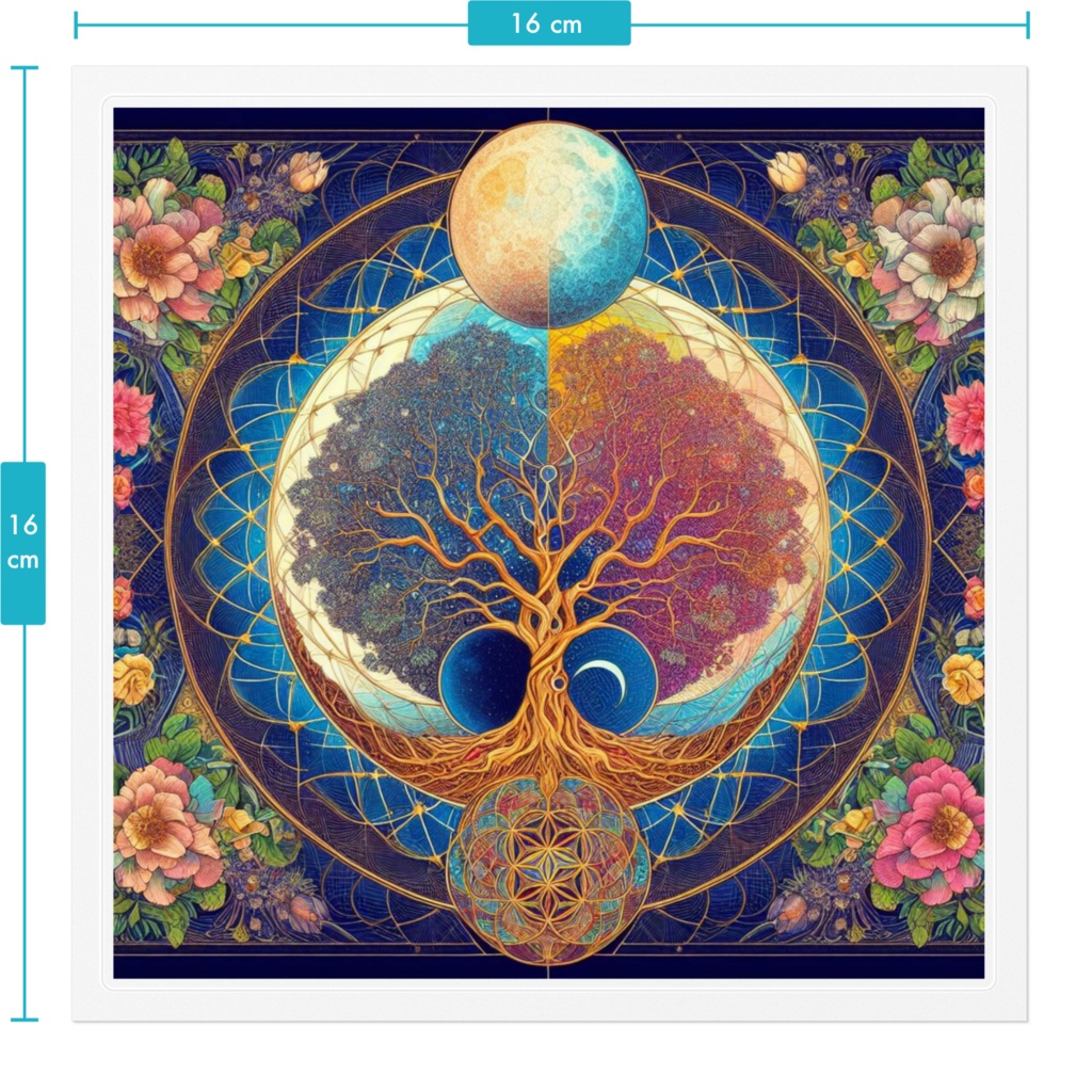 ステッカー 神聖幾何学シリーズ