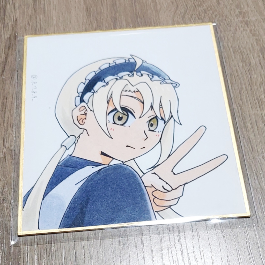 色紙(伊織メイド)