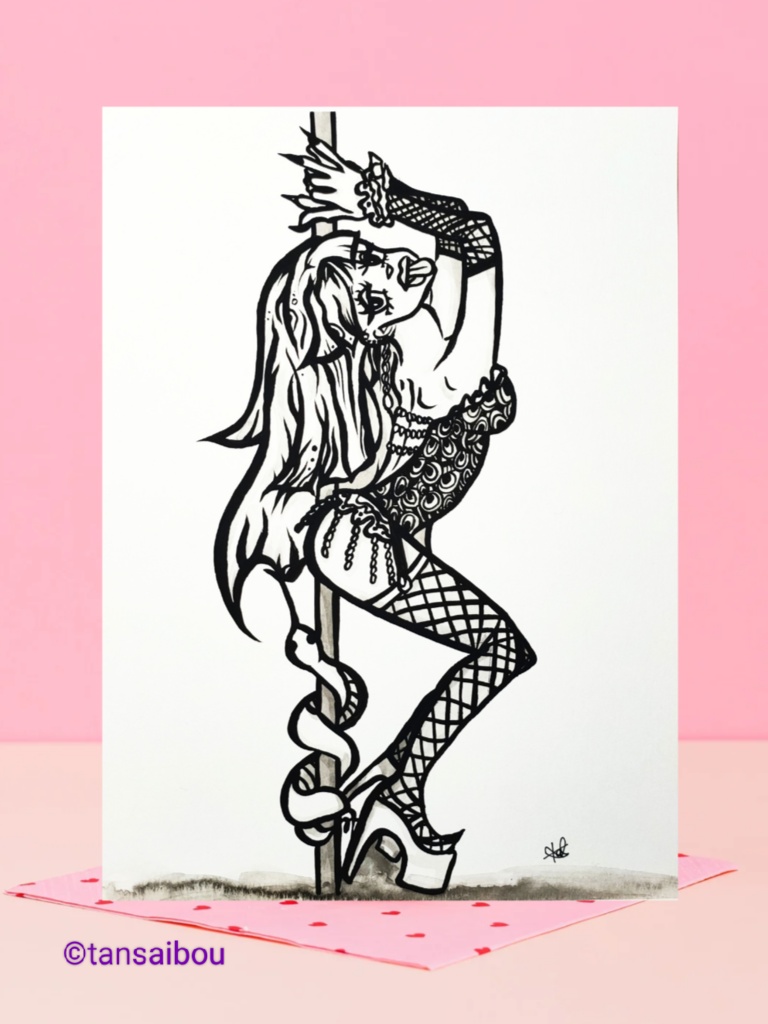 「セクシー十二支/巳年」複製画