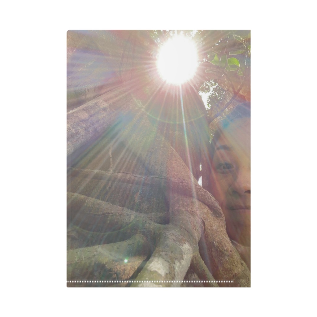 光の筆子ちゃんクリアファイル A4サイズ