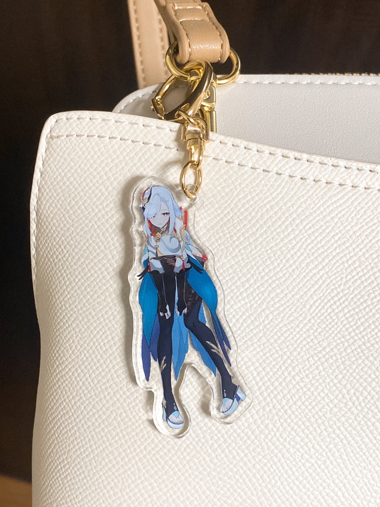 両面アクリルキーホルダー