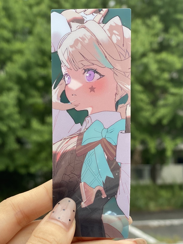 クリアしおり4種