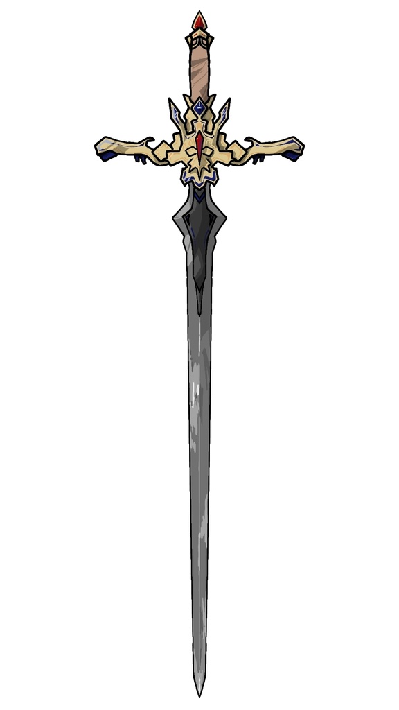 剣 ホログラムアクキー