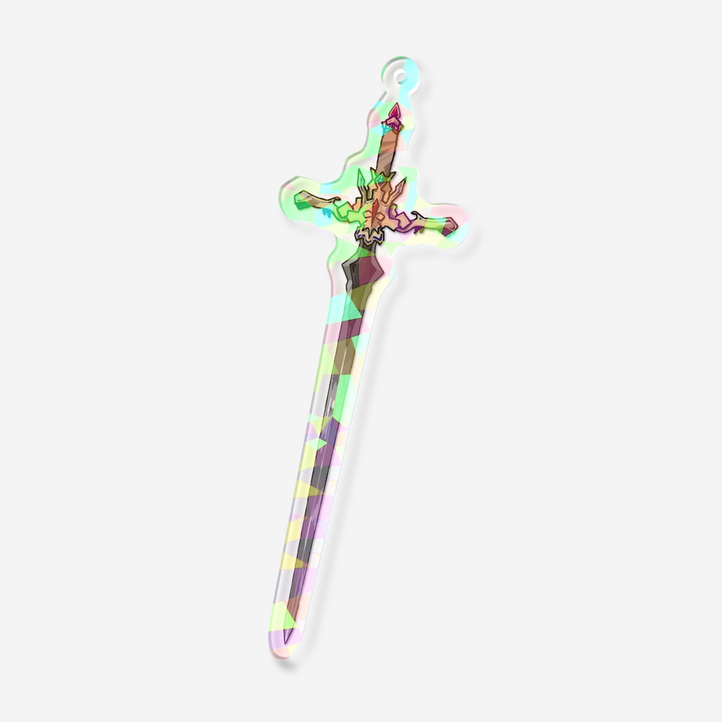 剣 ホログラムアクキー