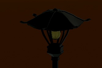 大正ロマン風アーク灯