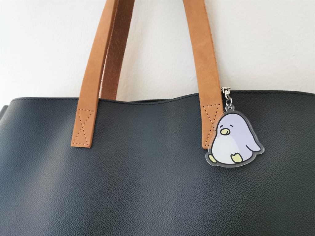 おすわりペン太 アクリルキーホルダー