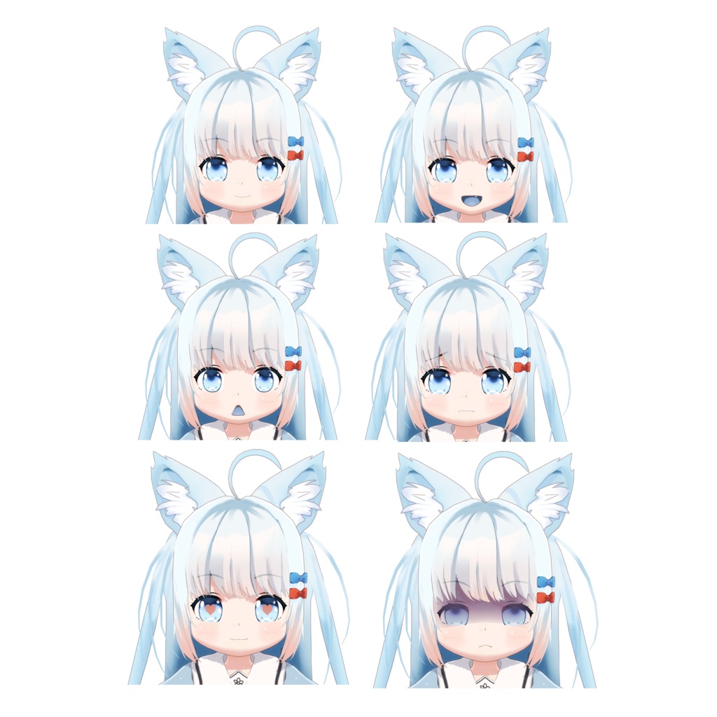 Nivalis MMD/VRM/vrchat Ver. 1.00